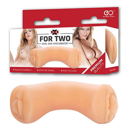 Introducing the SensaPleasure XXX For Two Realistic Dual Tunnel Sex Toy - Model X2G-456 - Designed for Couples - Ultimate Pleasure and Easy Cleanup - Premium Quality - Available in Multiple Colors