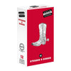 Four Seasons Studs & Ribs Ultra Sensitive Studded Condoms, Model X52, for Men, Enhancing Pleasure, Transparent