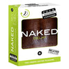 Four Seasons Naked Delay Ultra-Durable Latex Condom - Enhanced Pleasure for Both Partners - Size 54mm