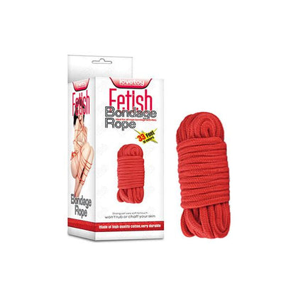 Fetish Bondage Rope - 8mm Thick, 10m Long - Strong, Soft, and Durable - For All Your Bondage Needs - High Quality Cotton - Unleash Your Desires