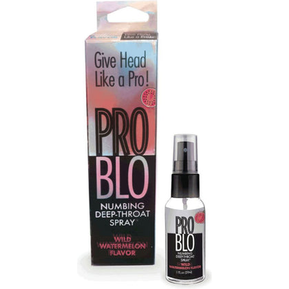 ProBlo Deep Throat Spray - Watermelon: The Ultimate Oral Pleasure Enhancer for All Genders - Experience Sensational Comfort and Unleash Your Inner Passion