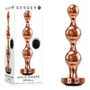 Introducing the Gender X Gold Digger Small Sensation Plug - Model GX-SD-001 - for Exquisite Pleasure in Rose Gold! - Adult Naughty Store