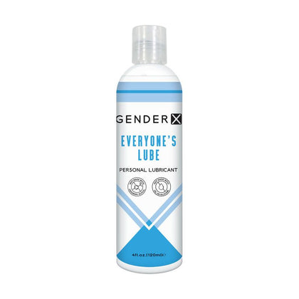 Gender X EVERYONE'S LUBE - 120 ml: The Ultimate Water-Based Personal Lubricant for Intimate Pleasure