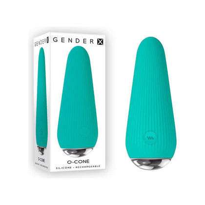 Introducing the Gender X O-CONE Cone-Shaped Vibrating Bullet - Model X10, the Ultimate Pleasure Experience in Sensational Pink! - Adult Naughty Store