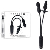 Ravishing Pleasure: Gender X Dual Pleasure Vibe & Plug X-2021 - Black - Adult Naughty Store