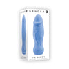 Gender X LIL BUDDY Model 2022 USB Rechargeable Mini Vibrator for Intimate Satisfaction - Light Blue - Ultimate Pleasure for Him - 10.1 cm