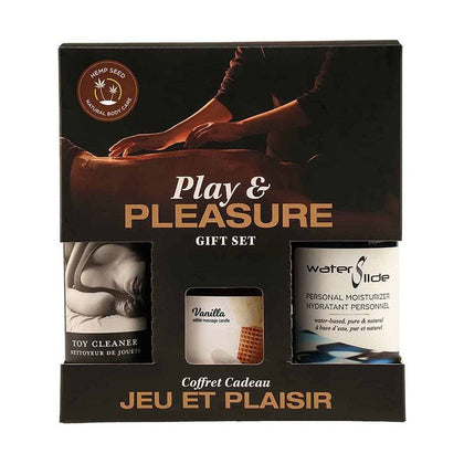 Introducing the Hemp Seed Play & Pleasure Gift Set: The Ultimate Sensual Experience for All Genders and Pleasure Seekers