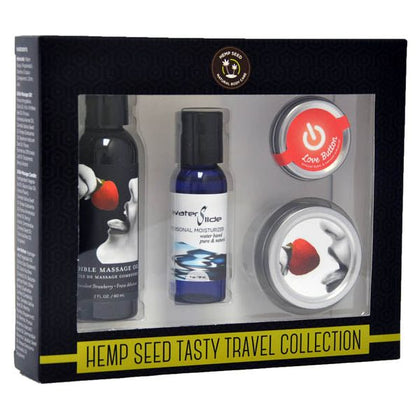Hemp Pleasure Travel Collection - Sensual Essentials for On-the-Go Pleasure