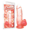 Icees 6IN Jelly TPR Dong - Model X1: A Sensational Coral Pleasure Delight for All Genders - Adult Naughty Store