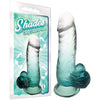 Icees 6IN Jelly TPR Dong - Emerald: A Luxurious Gem for Exquisite Pleasure - Adult Naughty Store