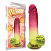 Icees 8IN Jelly TPR Pink Jewel-Toned G-Spot Vibrator - Adult Naughty Store