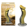 Alien Nation Venomus Gold Snake Fantasy Dong | Model: Venomus | Unisex | G-Spot and Prostate Stimulator | Silver, Gold, Black, and White - Adult Naughty Store