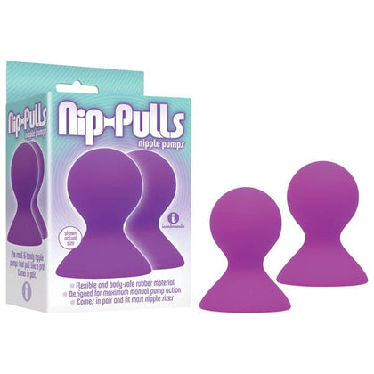 Introducing the SensaPleasure Silicone Nip-Pulls: Arousal-Enhancing Nipple Pumps for Sensual Stimulation - Model NP-3000, Designed for All Genders, Intensify Nipple Pleasure, in Sultry Midnight Black