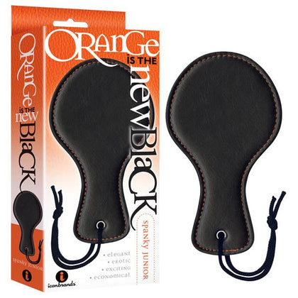 Spanky Junior Ergonomic Handle Smooth Paddle - Model SJ-001 - Unisex - Pleasure and Pain - Orange - Adult Naughty Store