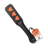 9's Orange Is The New Black Slap Paddle Hearts - BDSM Spanking Toy, Model 2021, Unisex, Pleasure for Impact Play, Vibrant Orange - Adult Naughty Store