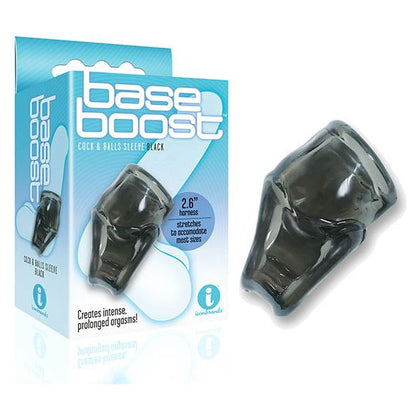 9's Base Boost - Ultimate Erection Enhancer for Men - Model BB-100 - Intensify Pleasure and Performance - Black
