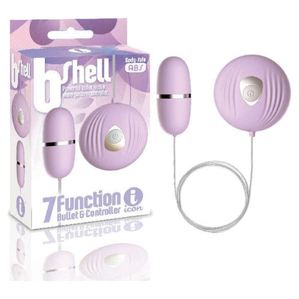 9's b-Shell: Powerful 7-Function Bullet & Controller for Sensational Pleasure - Intense Stimulation for Women - Sleek Black