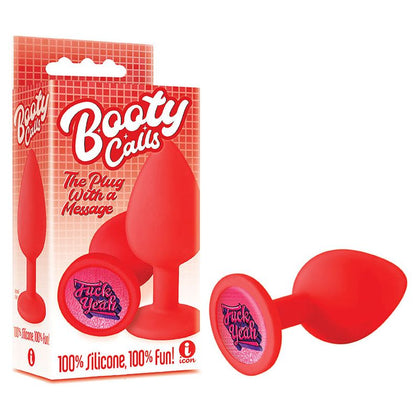 Icon Booty Calls Silicone Butt Plug - Model 9FC, Ultimate Pleasure for All Genders, Intense Sensations, Seductive Black - Adult Naughty Store