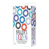 Introducing the Baller's Dozen Luxe Pleasure X12 Beaded Cock Rings Model 2022 for Unisex Genital Enhancement in Varied Colours - Adult Naughty Store