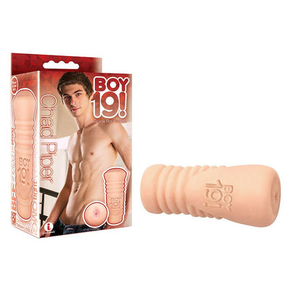 Icon Brands Boy 19! Chad Piper Realistic Twink Masturbator - Model 19 - Male - Anal and Oral Pleasure - Flesh