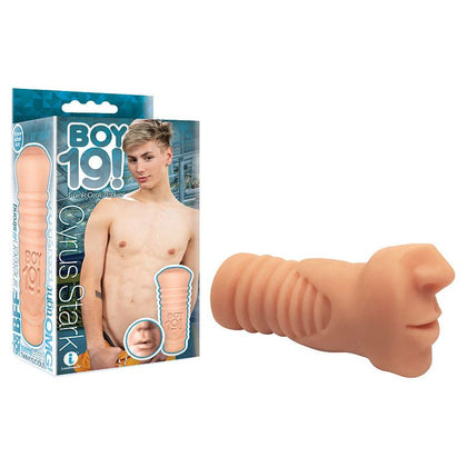 Icon Brands Boy 19! Realistic Twink Masturbator - Model XS-234 - Male - Anal & Oral Pleasure - Flesh