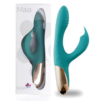 Maia Skyler Rechargeable Silicone Bendable Rabbit Vibrator Model SK-15 for Women - Dual Stimulation - Pink