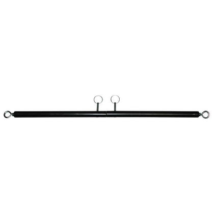 KinkLab Adjustable General Purpose Spreader Bar - Versatile BDSM Tool for Couples - Model SPB-200 - Unisex - Intense Pleasure and Sensual Play - Black - Adult Naughty Store