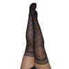 Kixies Anna Sheer Black Diamond Thigh Highs 🖤 Ultimate Elegance for Women's Legs 🌟