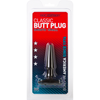 Doc Johnson Smooth Small Butt Plug - Model #4 - Sensual Pleasure for All Genders - Intense Black