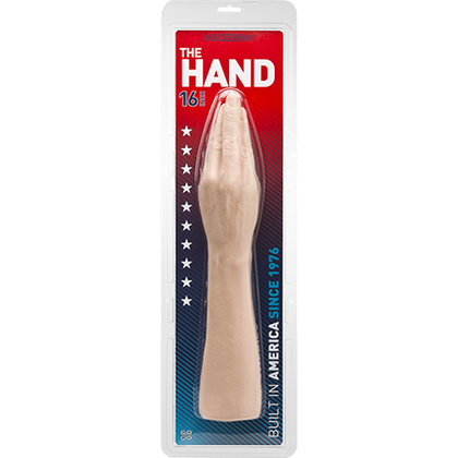Doc Johnson Hand (Flesh) Realistic Fisting Arm - Model X1 - Unisex Anal and Vaginal Pleasure - White
