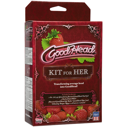 Introducing the GoodHead Kit for HER: The Ultimate Pleasure Package for Mind-Blowing Oral Delights!