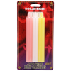 Introducing the Sensual Pleasures Japanese Drip Candles - 3 Pack - Pink, White, Yellow - Adult Naughty Store