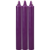 Introducing the Sensual Pleasures Japanese Drip Candles - 3 Pack - Purple
