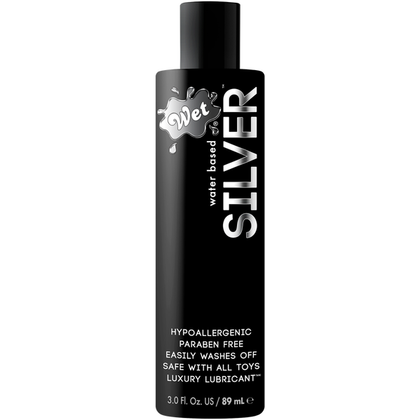 Introducing the Silver Water Based Lubricant - The Perfect Pleasure Companion for Unforgettable Moments! - Adult Naughty Store