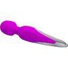 Introducing the Nathaniel Power Wand (Purple): A Luxurious Silicone Body Wand Massager for Limitless Stimulation - Adult Naughty Store