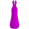 Nakki Rechargeable Bunny-Style Silicone Vibrator - Model NR-7X - Purple (For External Pleasure) - Adult Naughty Store