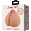 Introducing the LuxePleasure Honey Peach Masturbator - Model PT-2000: Male Anal and Glans Stimulator in Luscious Peach 🍑 - Adult Naughty Store