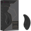 Bcurious Premium Silicone Clitoral Stimulator - Model BC-001 - Women's Pleasure Toy - Noir Black