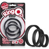 Introducing the True Silicone® RingO Pro X3 Triple Pack - Ultimate Pleasure Cock Rings for Men - Model X3 - Enhance Your Intimate Experience - Available in Multiple Sizes and Colors - Adult Naughty Store