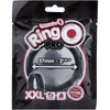 RingO Pro XXL Silicone Penis Ring - Model ROP-XXL-001 - Male Erection Enhancement - Intense Pleasure - Black - Adult Naughty Store