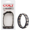 Colt Leather C/b Strap 8-Snap Fastener - Model X1 - Male Erection Enhancer - Cock and Ball Pleasure - Black - Adult Naughty Store