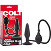 COLT Large Pumper Plug™ - The Ultimate Silicone Inflatable Anal Pleasure Enhancer for Men - Model LP-5000 - Intensify Your Sensations - Deep Black - Adult Naughty Store