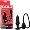 COLT XXL Pumper Plug™ - The Ultimate Inflatable Silicone Anal Pleasure for Men - Model X4 - Intense Fullness in Deep Black - Adult Naughty Store