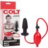 COLT Expandable Butt Plug™ - The Ultimate Pleasure Amplifier for Intense Anal Delights! Model X69 for Men and Women - Experience Unmatched Fullness and Sensational Red and Black Temptation - Adult Naughty Store