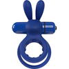 Introducing the Ohare 4T High Pitch Treble Vibrating Cock Ring for Enhanced Pleasure (Blueberry) - Adult Naughty Store