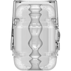 Main Squeeze Optix Clear Transparent Compact Stroker - Model MS-200 - Male Masturbation Toy for Visual Stimulation and Ultimate Control - Dual-Ended Design - Phthalate-Free - Clear - Adult Naughty Store