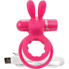 Introducing the Charged Ohare Rechargeable Double Cock Ring: The Ultimate Pleasure Companion for Couples - Model OH-001