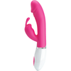 Gene Sound Activated Silicone G-Spot Vibrator (Model GS-30) - For Women - Intense Internal Stimulation - Pink - Adult Naughty Store