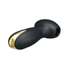 Introducing the Pleasure Pro Black Hammer - 7 Function Vibrating and Sucking Silicone Sex Toy