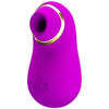 Introducing the Purple Emily Rechargeable Suction Stimulator - Model ESR-4: The Ultimate Clitoral Pleasure Experience